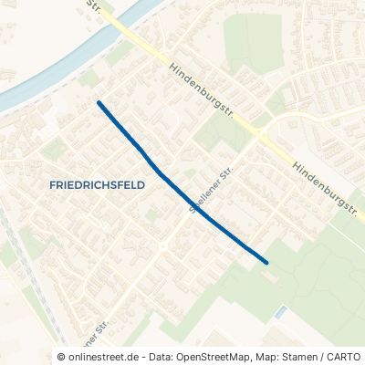 Wilhelmstraße 46562 Voerde (Niederrhein) Friedrichsfeld Friedrichsfeld