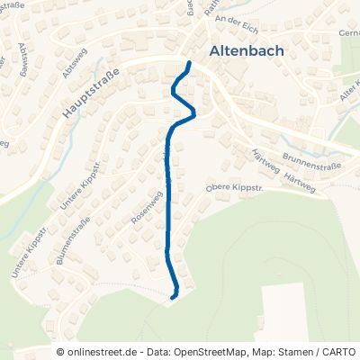 Kippstraße Schriesheim Altenbach 