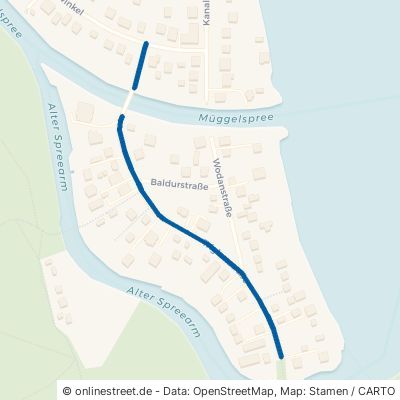 Triglawstraße 12589 Berlin Hessenwinkel Bezirk Treptow-Köpenick