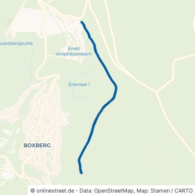 Alter Steinbruchschlagweg Heidelberg Boxberg-Ost 
