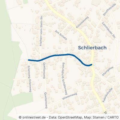 Triebstraße Brachttal Schlierbach 