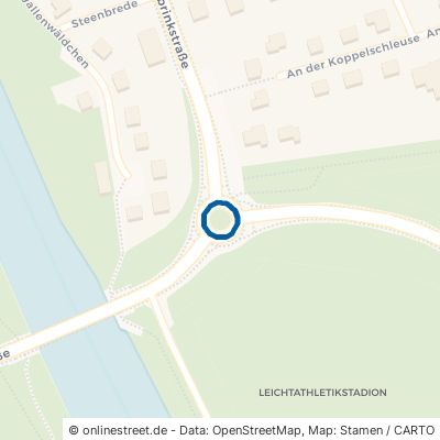 Kreisverkehr Hasebrinkstraße/Helter Damm Meppen Nödecke-Höften 