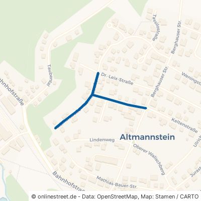 Römerstraße Altmannstein Sollern 