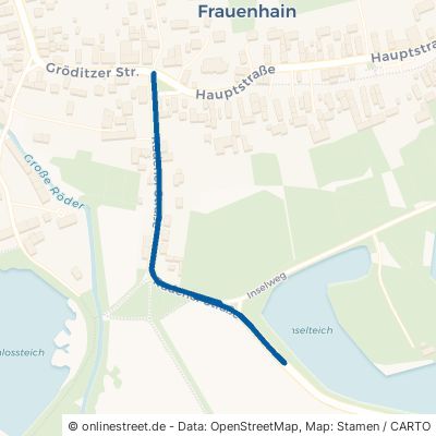 Radener Straße Röderaue Frauenhain 