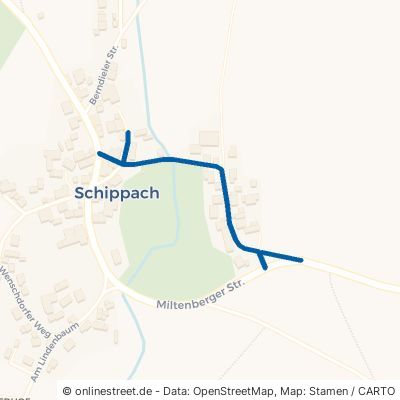 Kleinschippacher Weg Miltenberg Schippach 