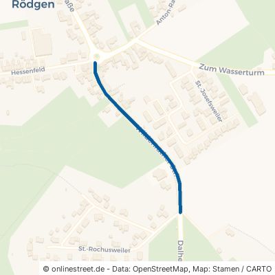 Wildenrather Straße Wegberg Rödgen 