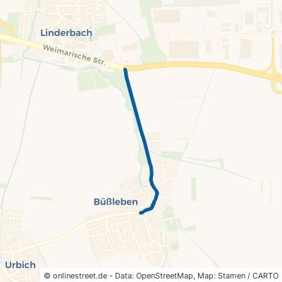 Linderbacher Straße Erfurt Büßleben 
