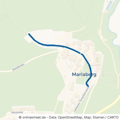 Krätzenbergweg Gammertingen Mariaberg 