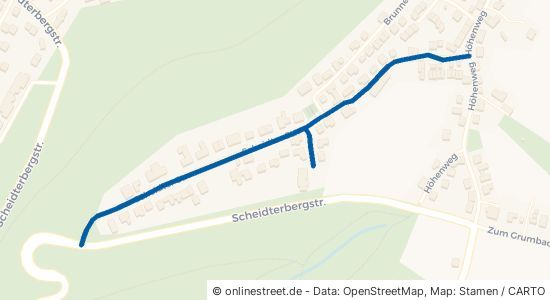 Scheidter Straße Saarbrücken Scheidt 