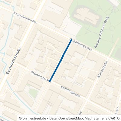 Grete-Borgmann-Straße Freiburg im Breisgau Alt-Stühlinger 