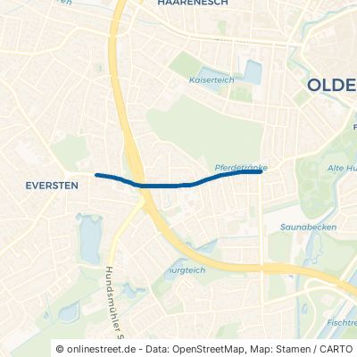 Hauptstraße Oldenburg Eversten 