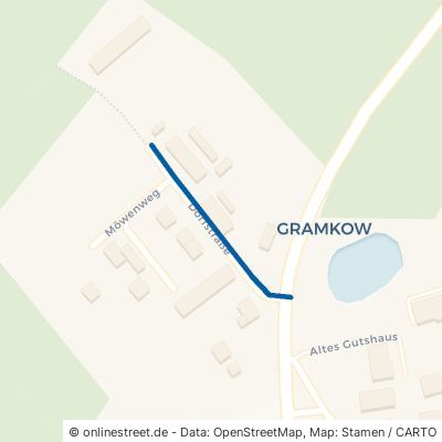 Dorfstraße Hohenkirchen Gramkow 