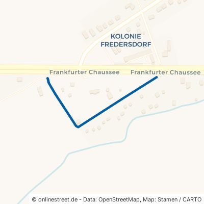 Sommerweg Fredersdorf-Vogelsdorf Fredersdorf-Süd 