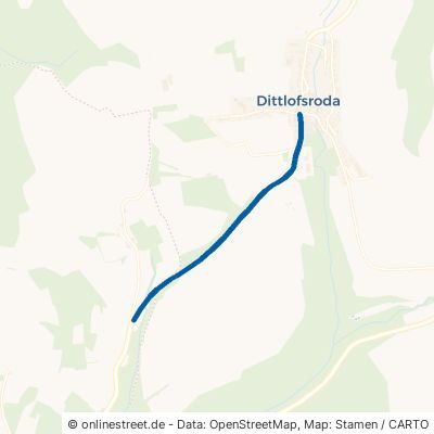 Eidenbacher Weg Wartmannsroth Dittlofsroda 