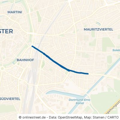 Wolbecker Straße Münster Mauritz 
