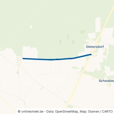 Pflügkuffer Weg Treuenbrietzen Dietersdorf 