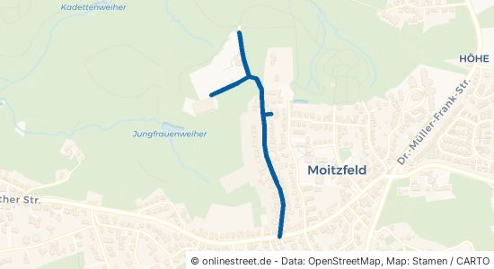 Platzer Höhenweg Bergisch Gladbach Moitzfeld 