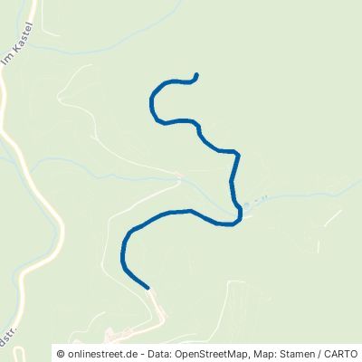 Äckerlewaldweg Kleines Wiesental Elbenschwand 