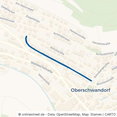 Gaisberg Haiterbach Oberschwandorf 