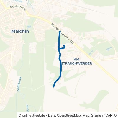 Burgwallweg Malchin 