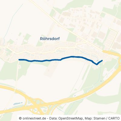 Goetheweg Chemnitz Röhrsdorf 