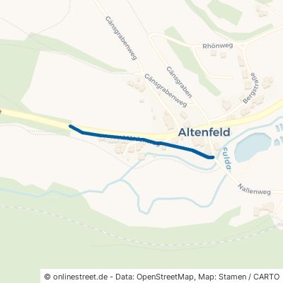 Mühlenweg Gersfeld Altenfeld 