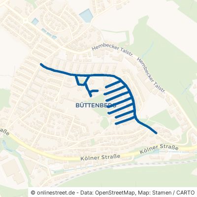 Büttenberger Straße Ennepetal Büttenberg 