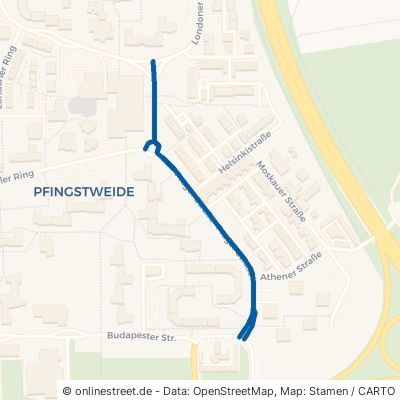 Prager Straße Ludwigshafen am Rhein Pfingstweide 