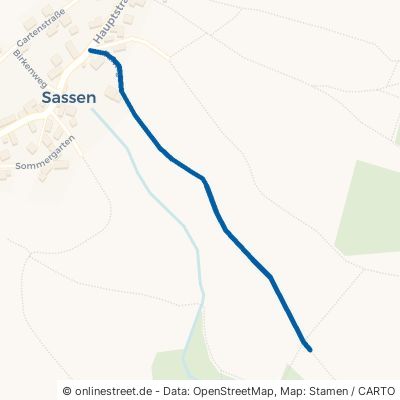 Talweg Sassen 