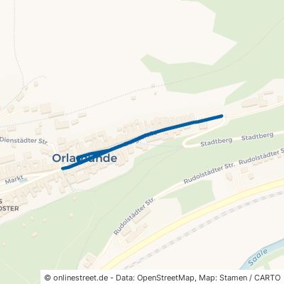 Burgstraße Orlamünde Naschhausen 