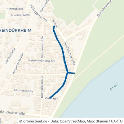 Hintergasse Worms Rheindürkheim 