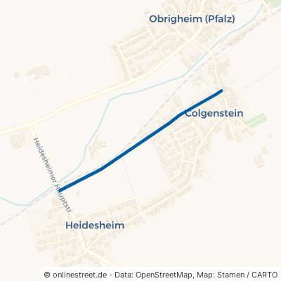 Schloßstraße Obrigheim Colgenstein-Heidesheim 