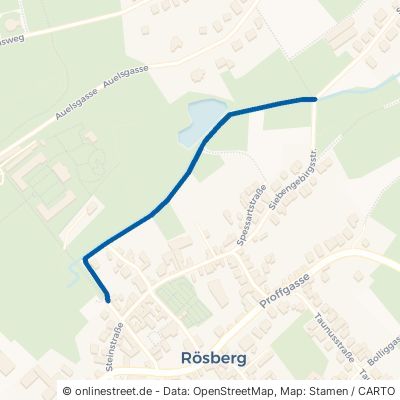 Greesbergsweg Bornheim Rösberg 