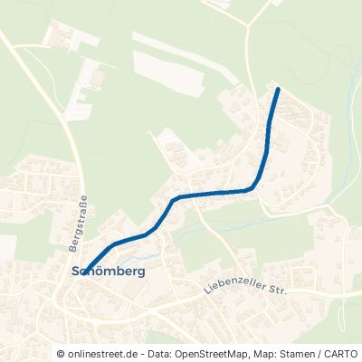 Talstraße Schömberg 