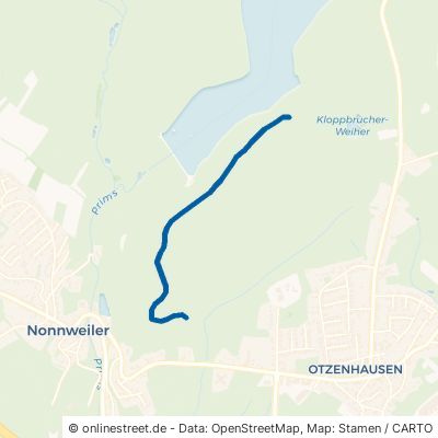 Kahlenbergweg Nonnweiler Otzenhausen 