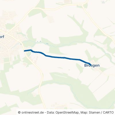 Brösgener Weg Bannewitz Possendorf 