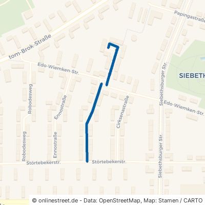 Edzardstraße Wilhelmshaven Siebethsburg 