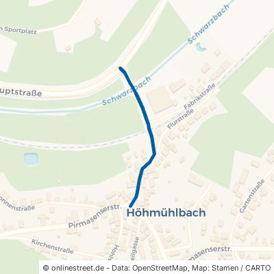 Stichstraße Rieschweiler-Mühlbach Mühlbach 