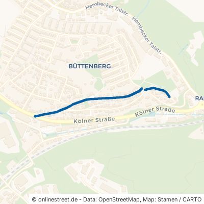 Buchenstraße Ennepetal Büttenberg 