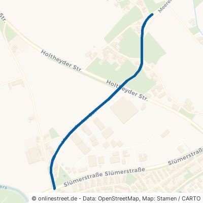 Meerendonker Straße Wachtendonk 