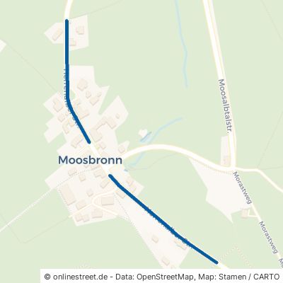 Herrenalber Straße Gaggenau Moosbronn 