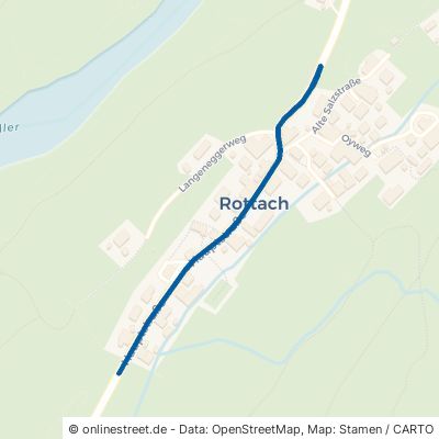 Hauptstraße Rettenberg Rottach 