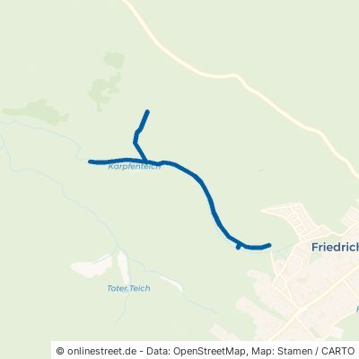 Köhlerhüttenweg Thale Friedrichsbrunn 