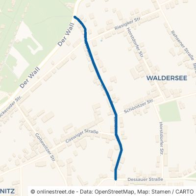 Landstraße Dessau-Roßlau Waldersee 
