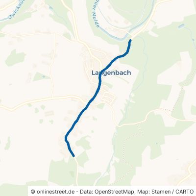 Hauptstraße Langenweißbach 