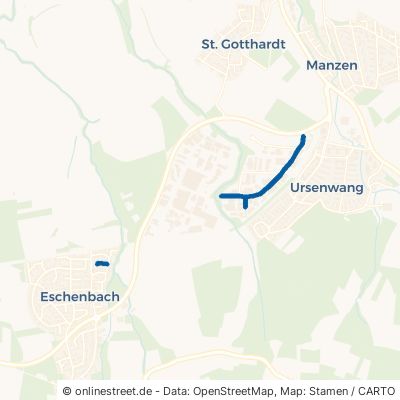 Daimlerstraße Eschenbach 