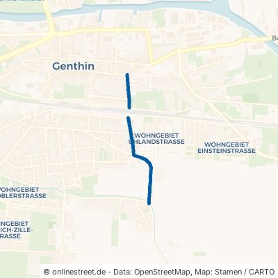Mützelstraße Genthin 