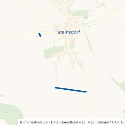 Flurweg Schönbrunn im Steigerwald Steinsdorf 