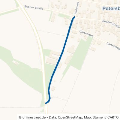 Eichstätter Straße Titting Petersbuch 