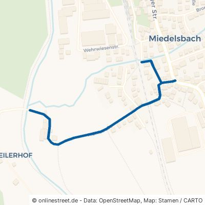 Mühlstraße Schorndorf Miedelsbach 